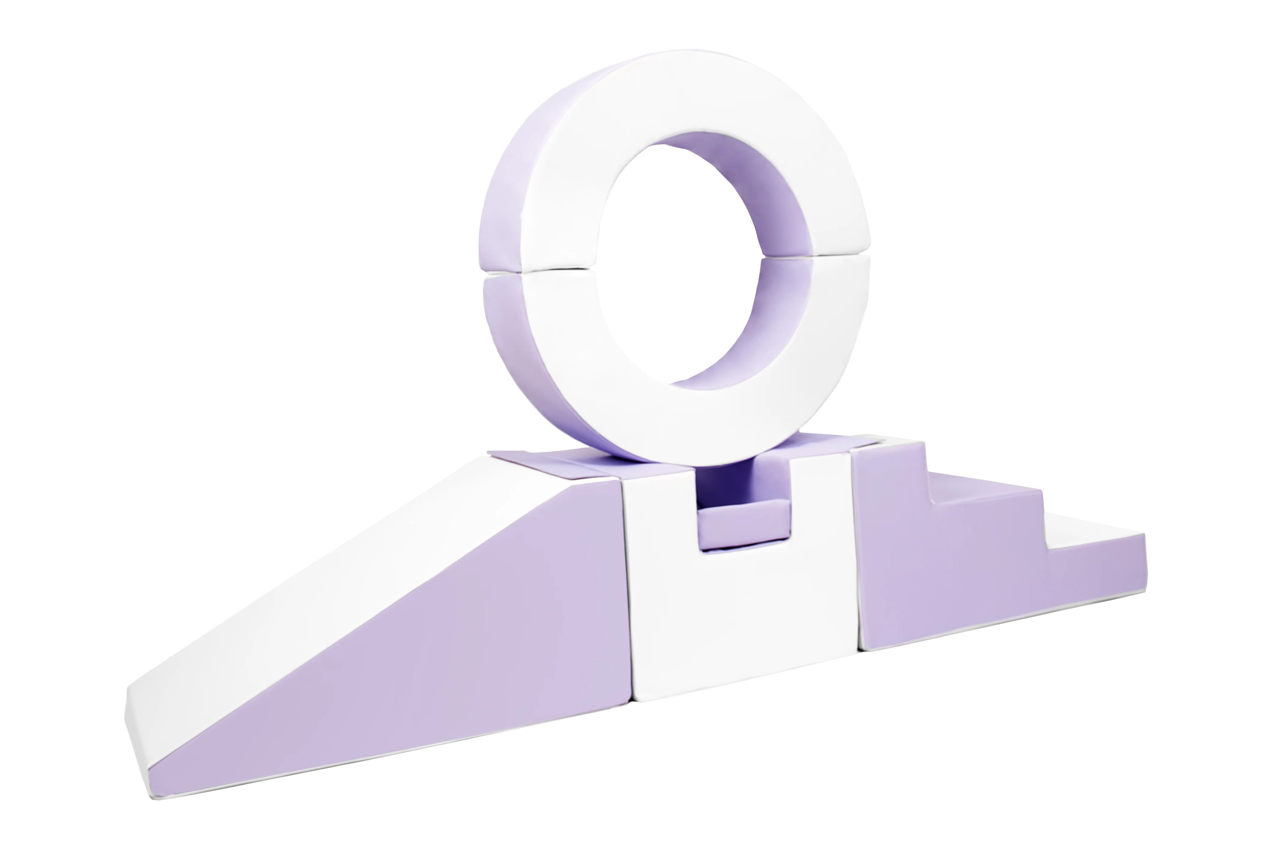 Hoop Step and Slide - Lilac and White - Image 3