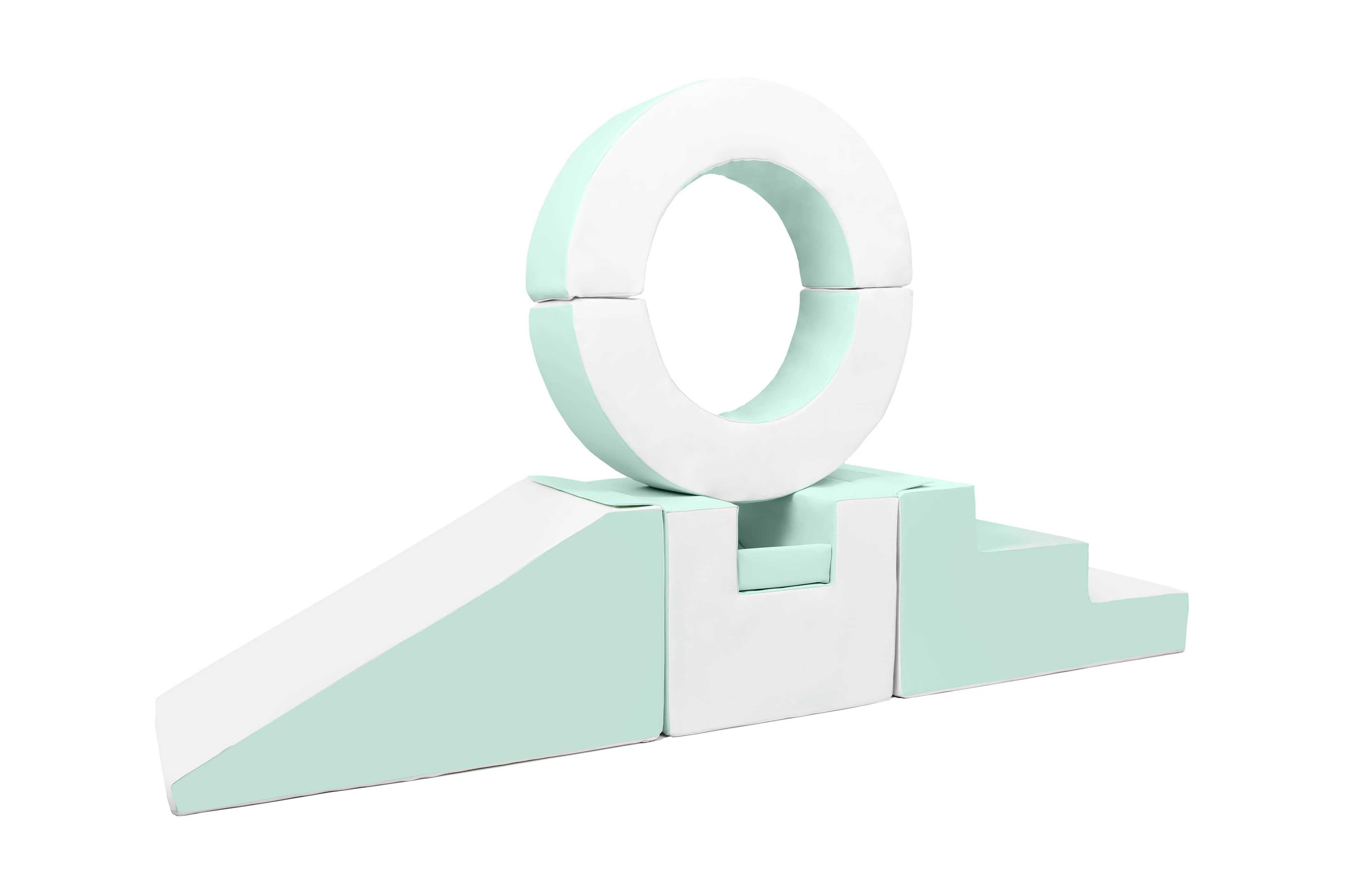 Hoop Step and Slide - Mint and White - Image 3