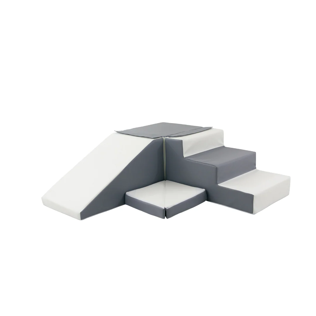 Maxi Step and Slide - Beige & White - Image 3
