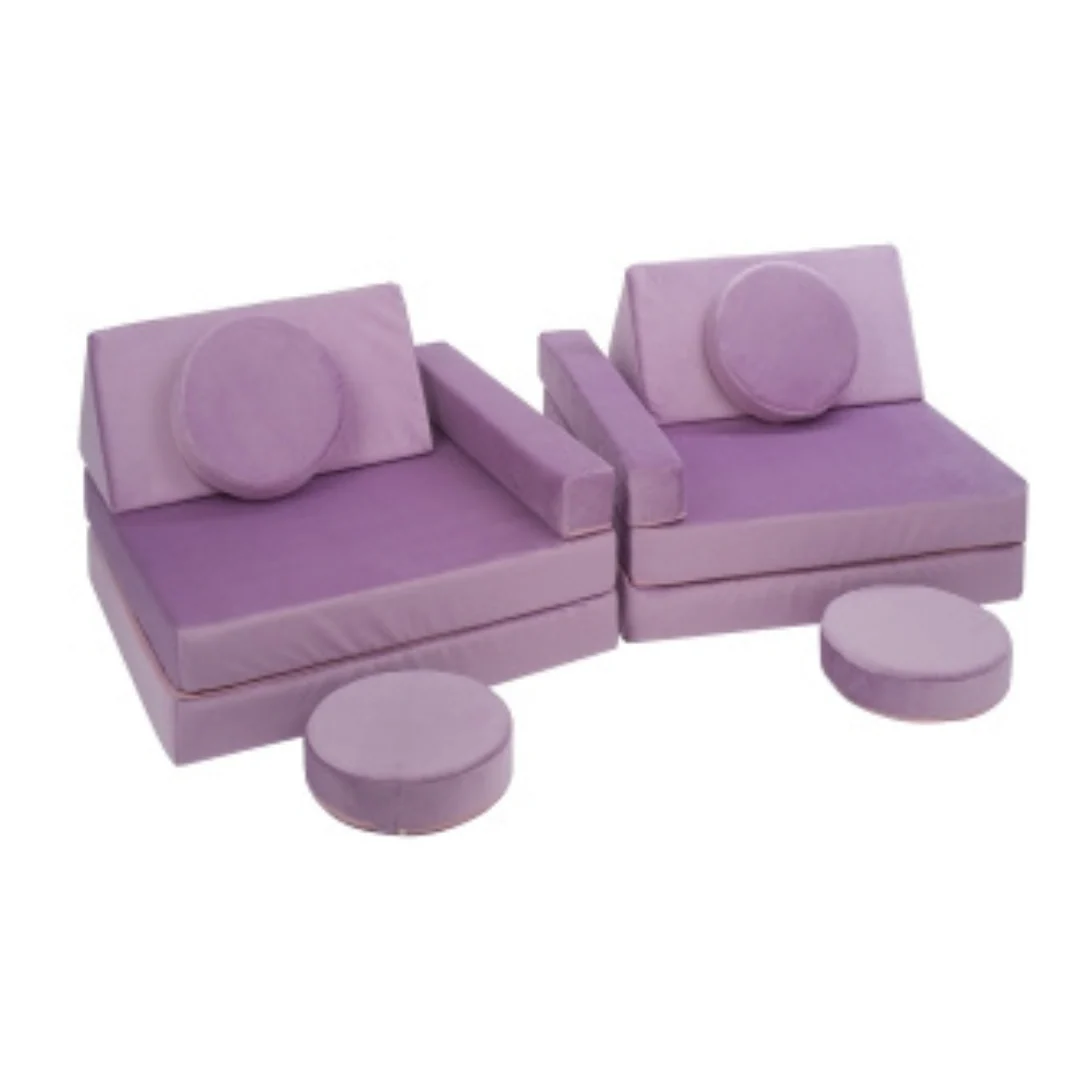 Modular Sofa - Light Purple - Image 3
